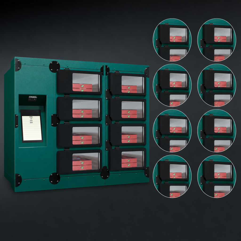 8 Individual Lockers