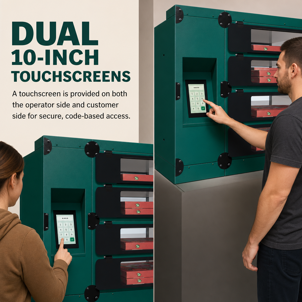 Dual 10-Inch Touchscreens