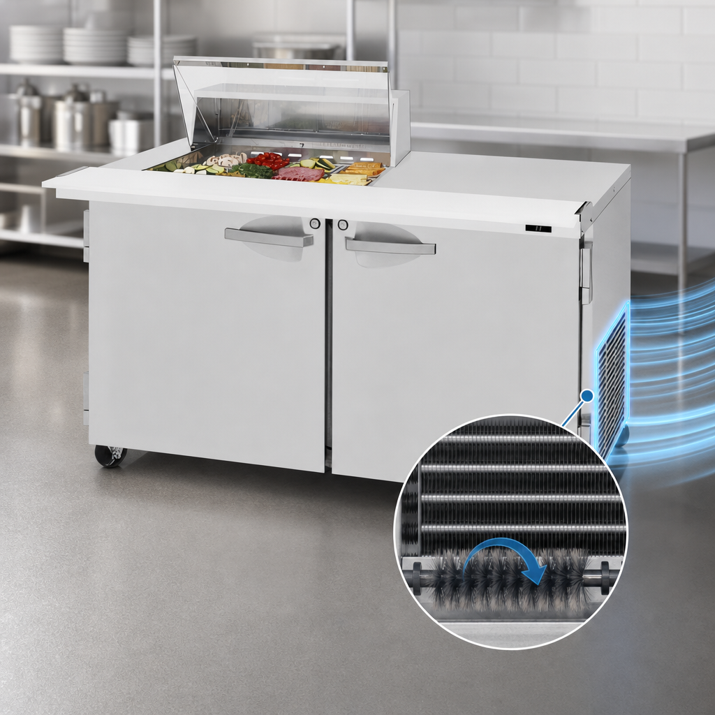 Self-Cleaning Condenser
