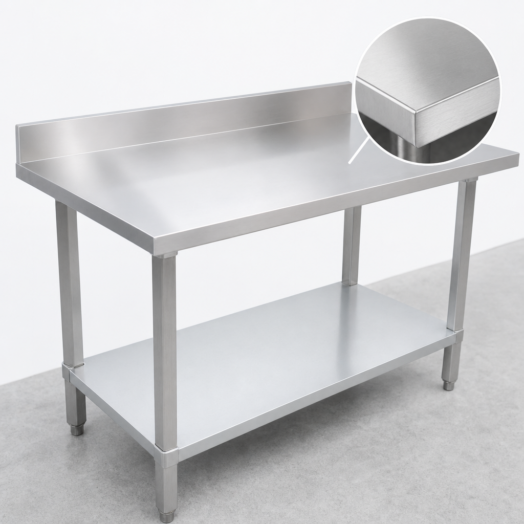 18-Gauge 430 Stainless Steel Top