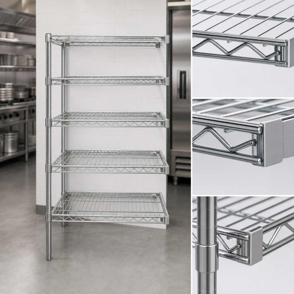 Patented QuadTruss Shelf Design