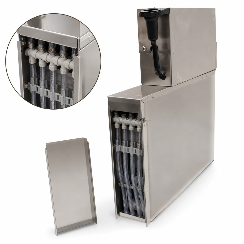 Manifold Housing for Soda Lines