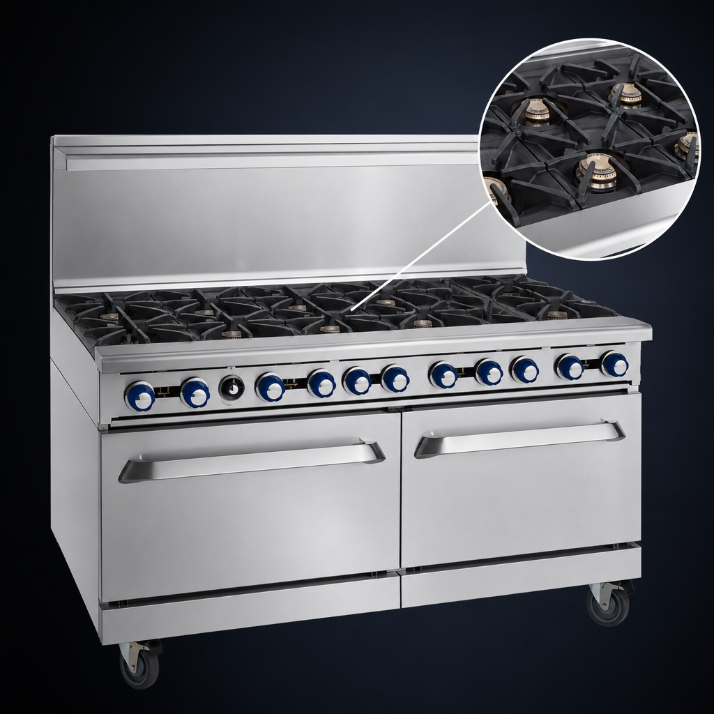 10-Burner Top