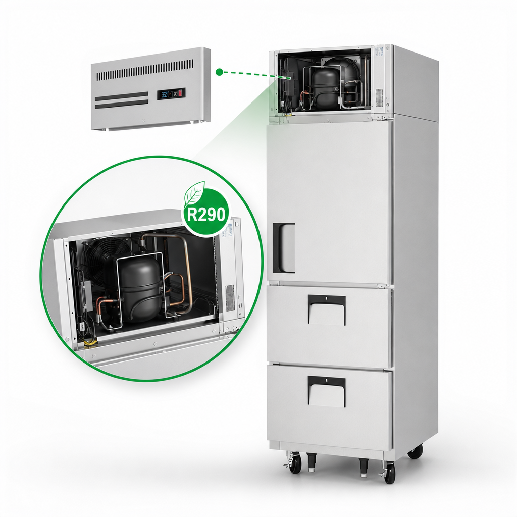 Top-Mounted Self-Contained Refrigeration