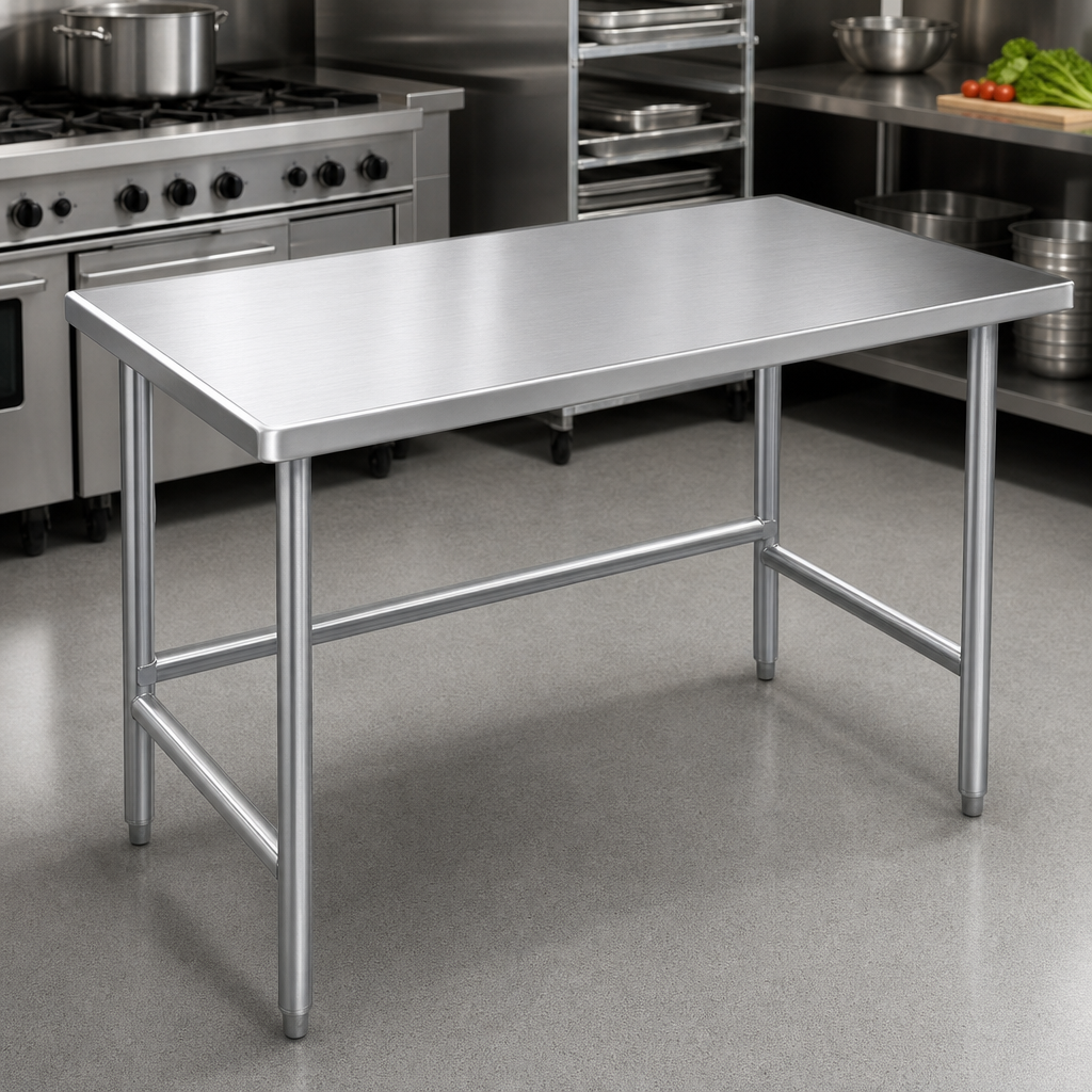 14-Gauge 304 Stainless Steel Top
