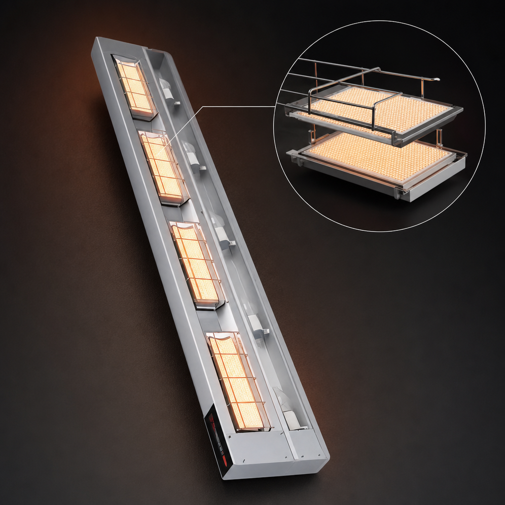 Double Ceramic Heating Tiles