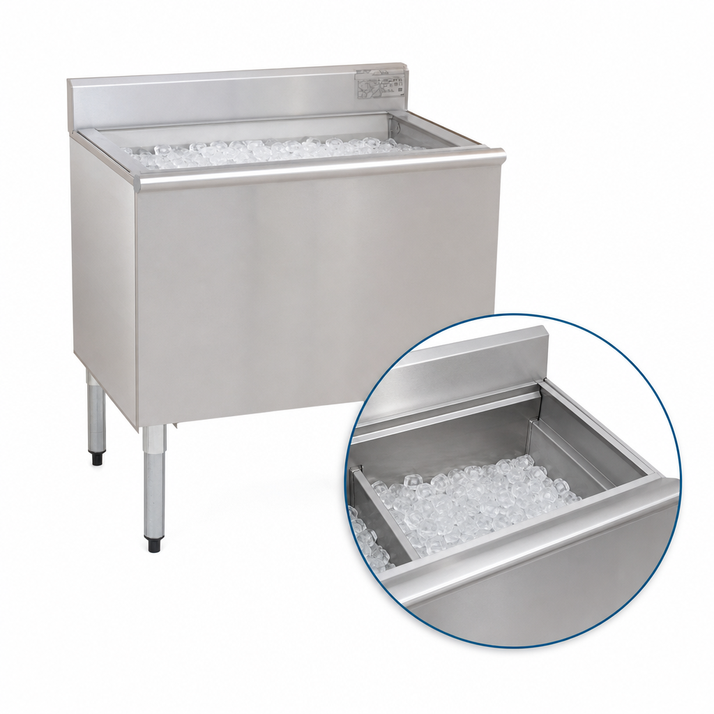 12-Inch Deep Insulated Ice Bin