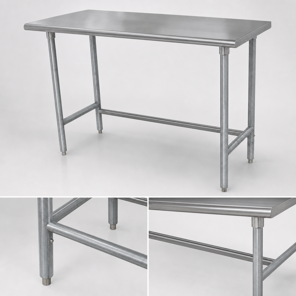 Galvanized Open Base