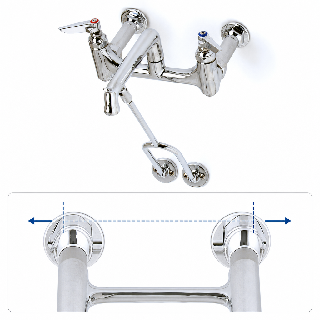 8-Inch Adjustable Centers