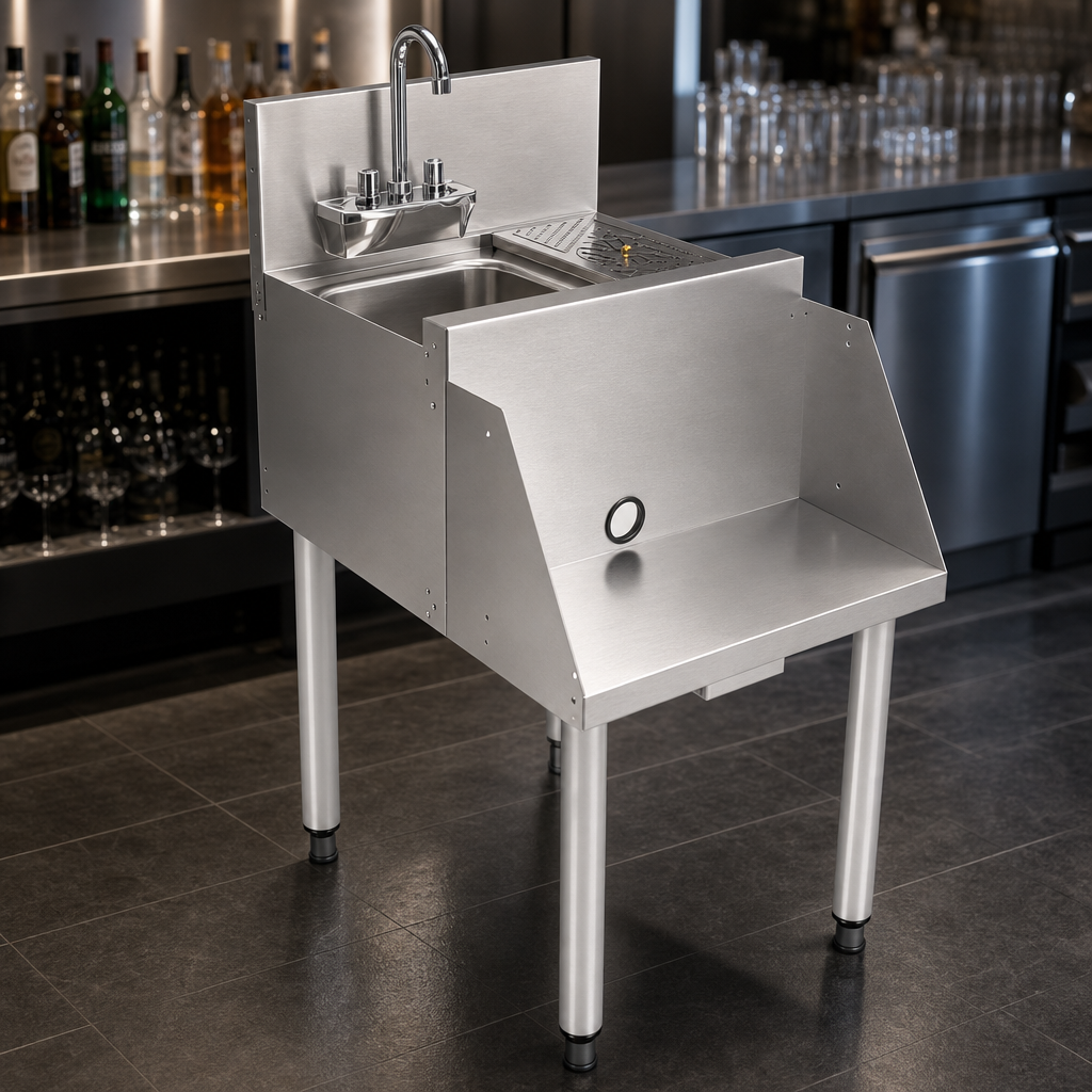 18-Gauge Stainless Steel Construction