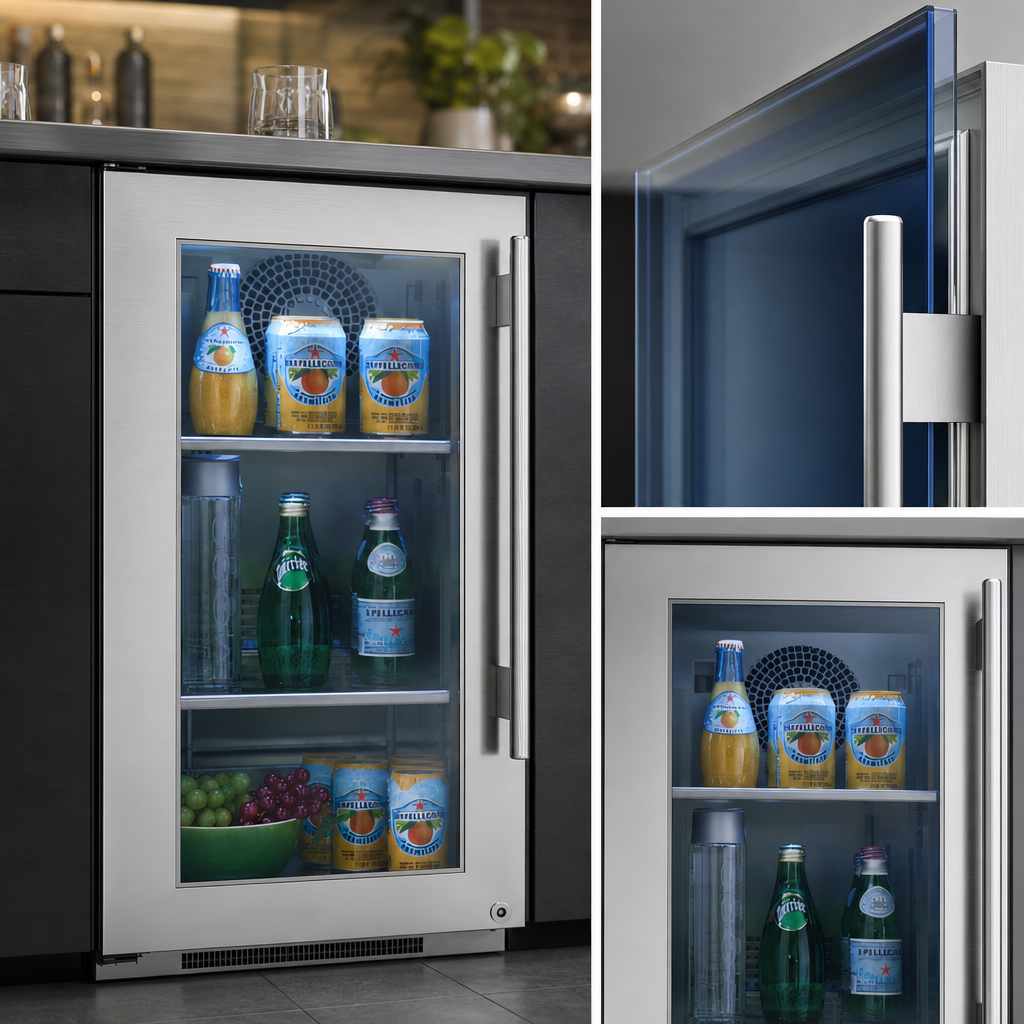 Low-E Double Pane UV-Tinted Glass Door