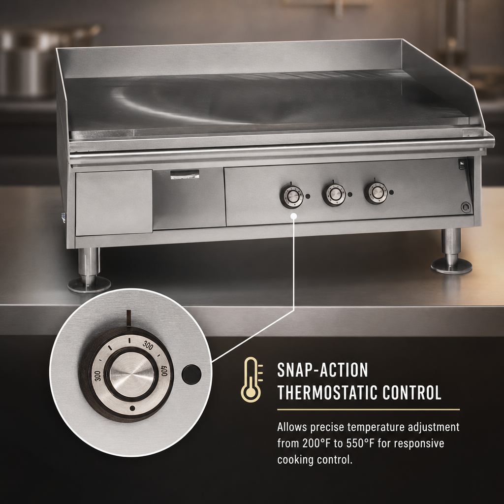 Snap-Action Thermostatic Control