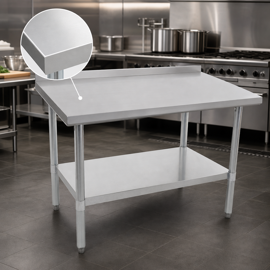 18 Gauge 430 Stainless Steel Top