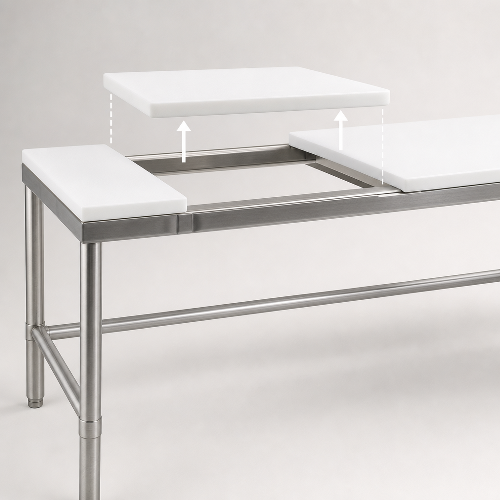 Removable Polymer Top Pieces