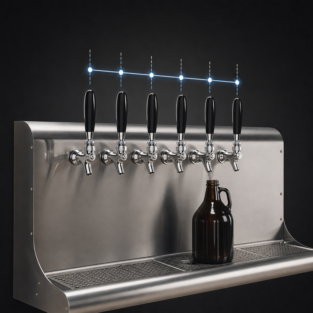 6-Faucet Capacity