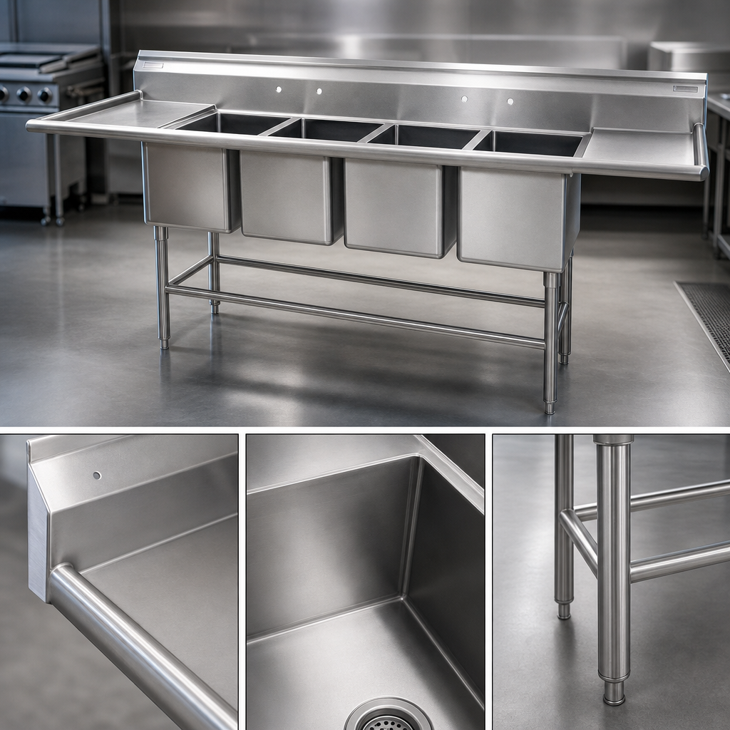 Heavy-Duty Stainless Steel Construction