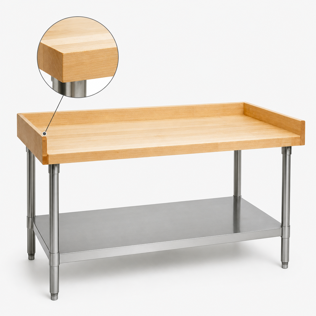 1-3/4-Inch Hardwood Top