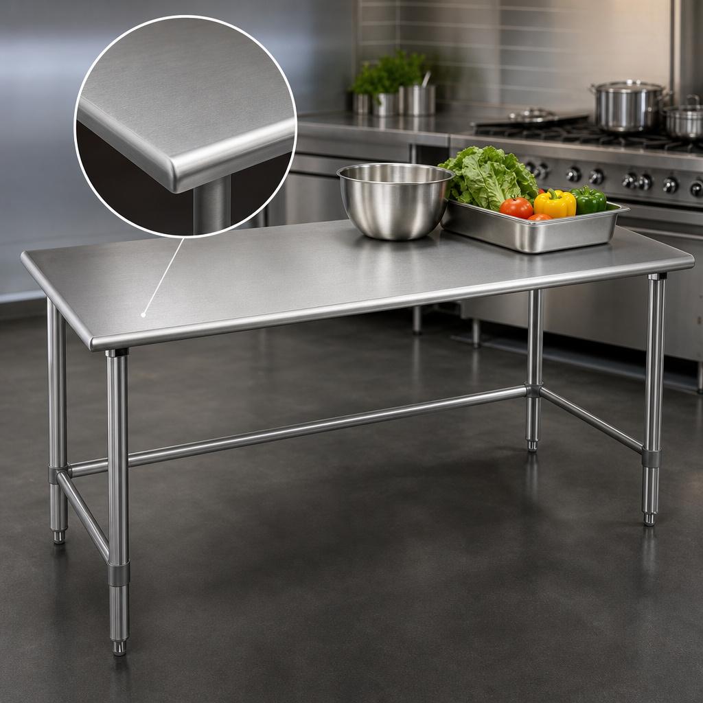 14-Gauge 300 Series Stainless Steel Top
