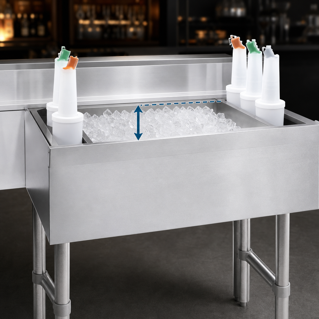 12-Inch Deep Ice Bin