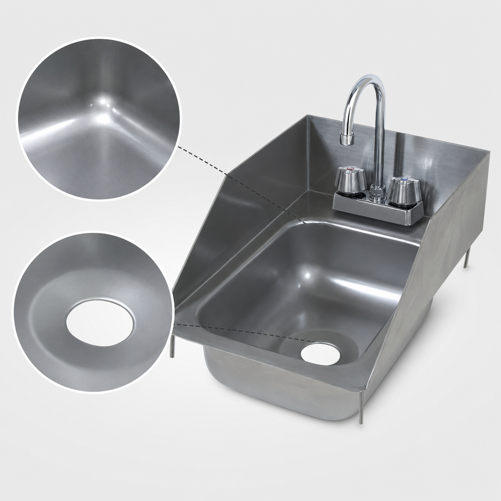 One-Piece Deep Drawn Bowl