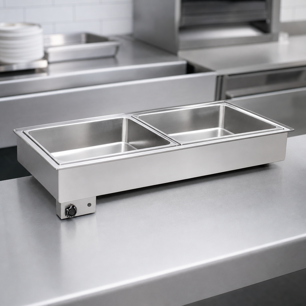 Two-Pan Hot Well Capacity