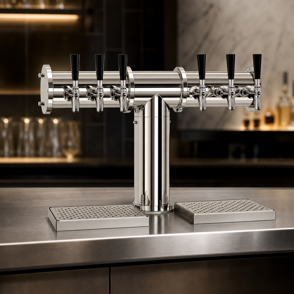 Six-Faucet Layout