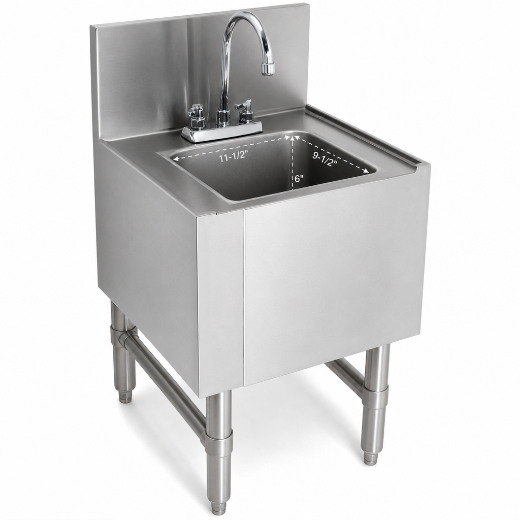 Deep Hand Sink Bowl