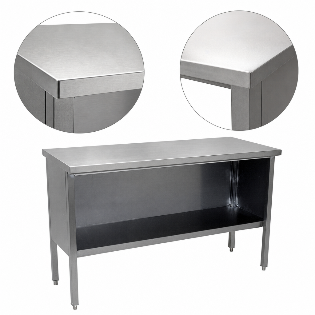 14-Gauge Stainless Steel Top