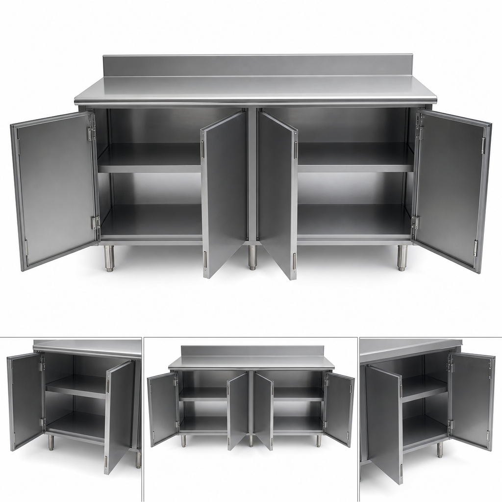 Four Hinged Doors