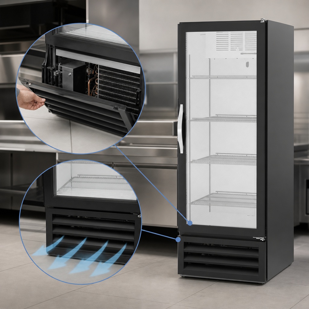 Bottom-Mounted Self-Contained Refrigeration