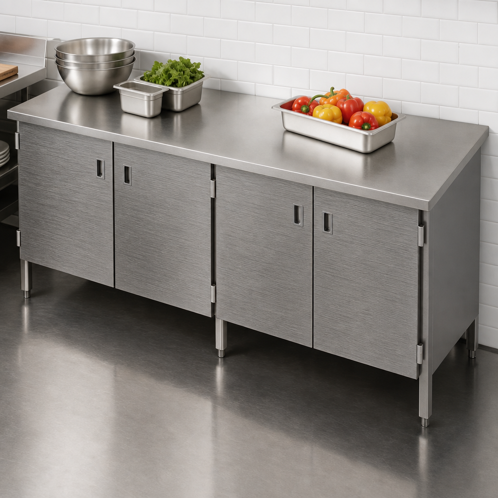 16-Gauge Stainless Steel Flat Top