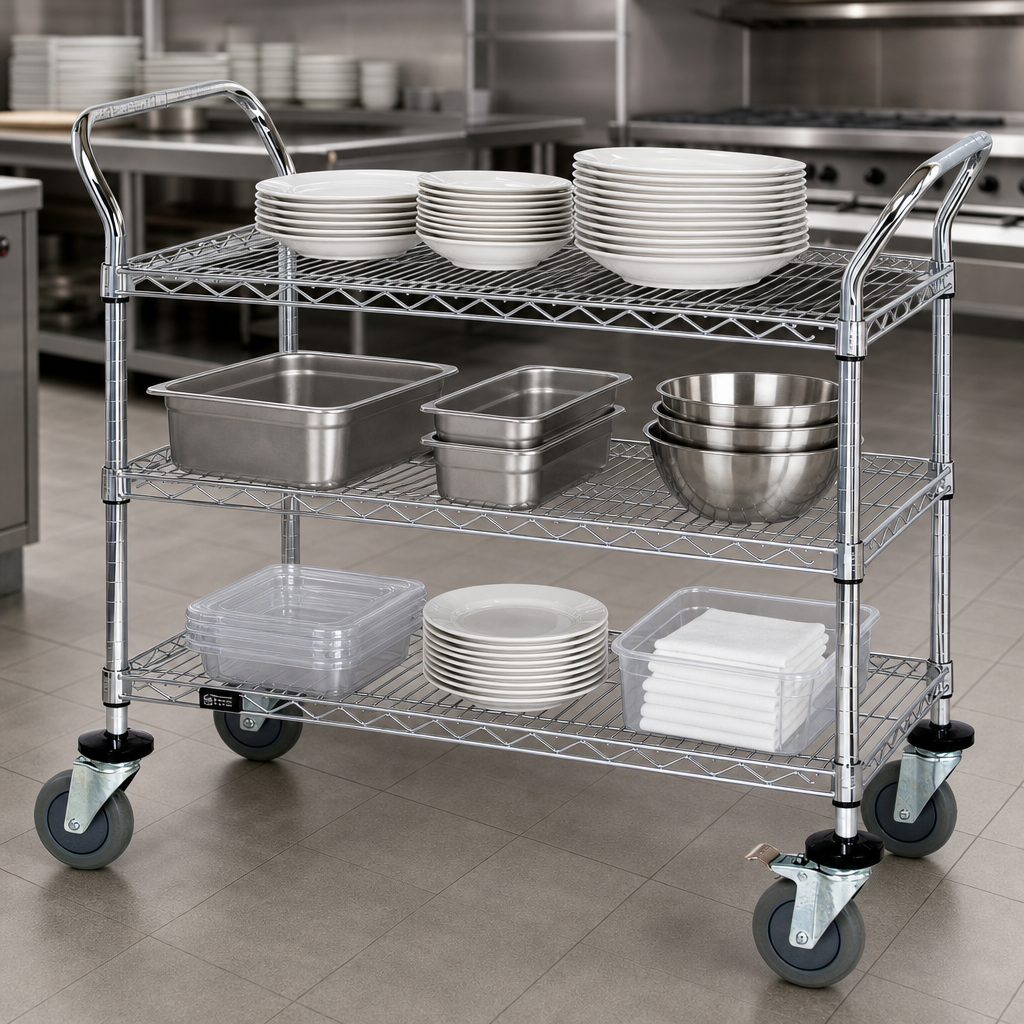 Three Wire Shelves