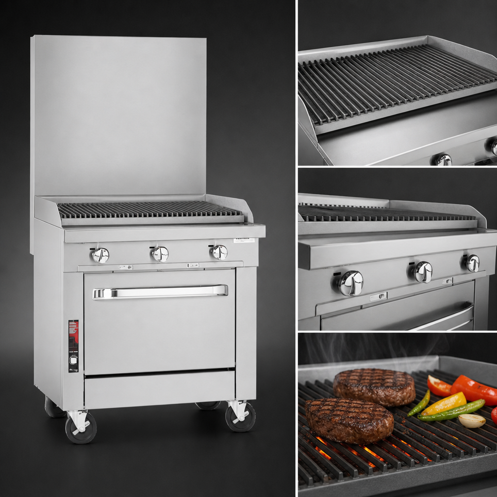Single Charbroiler Top
