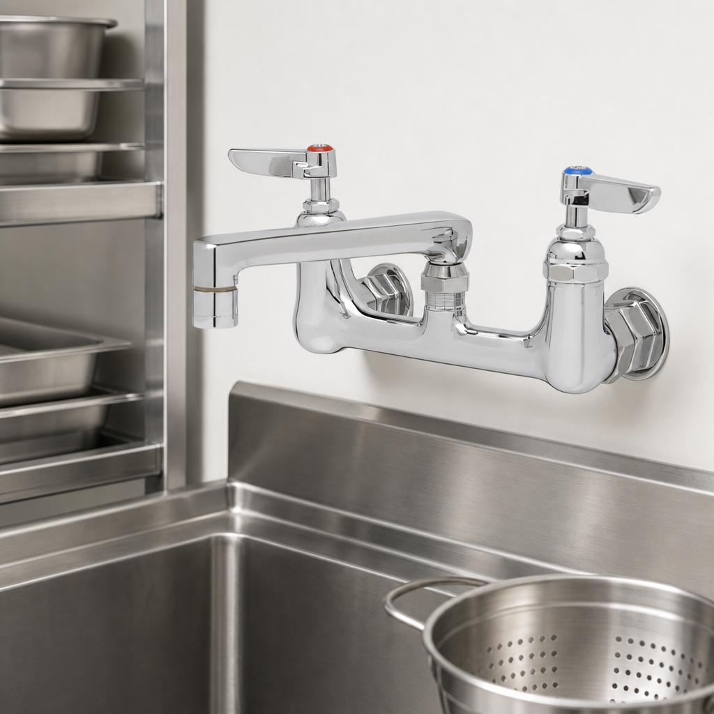 Wall Mount Mixing Faucet