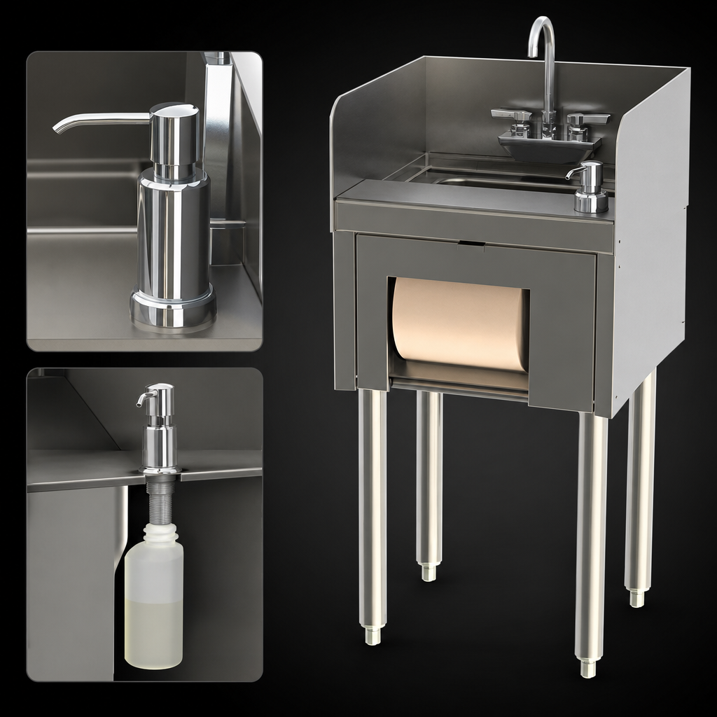 Integrated Soap Dispenser