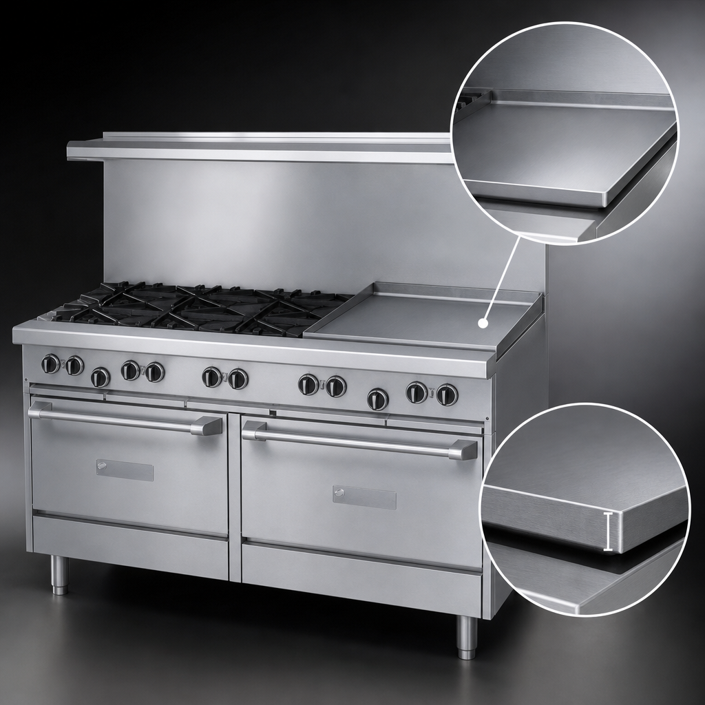 24-Inch Smooth Steel Griddle Plate