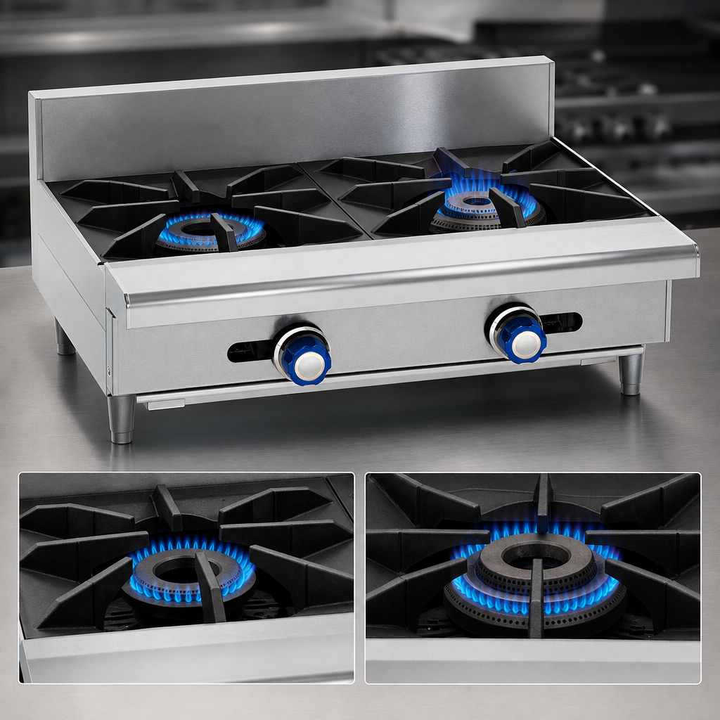 Two-Burner Configuration