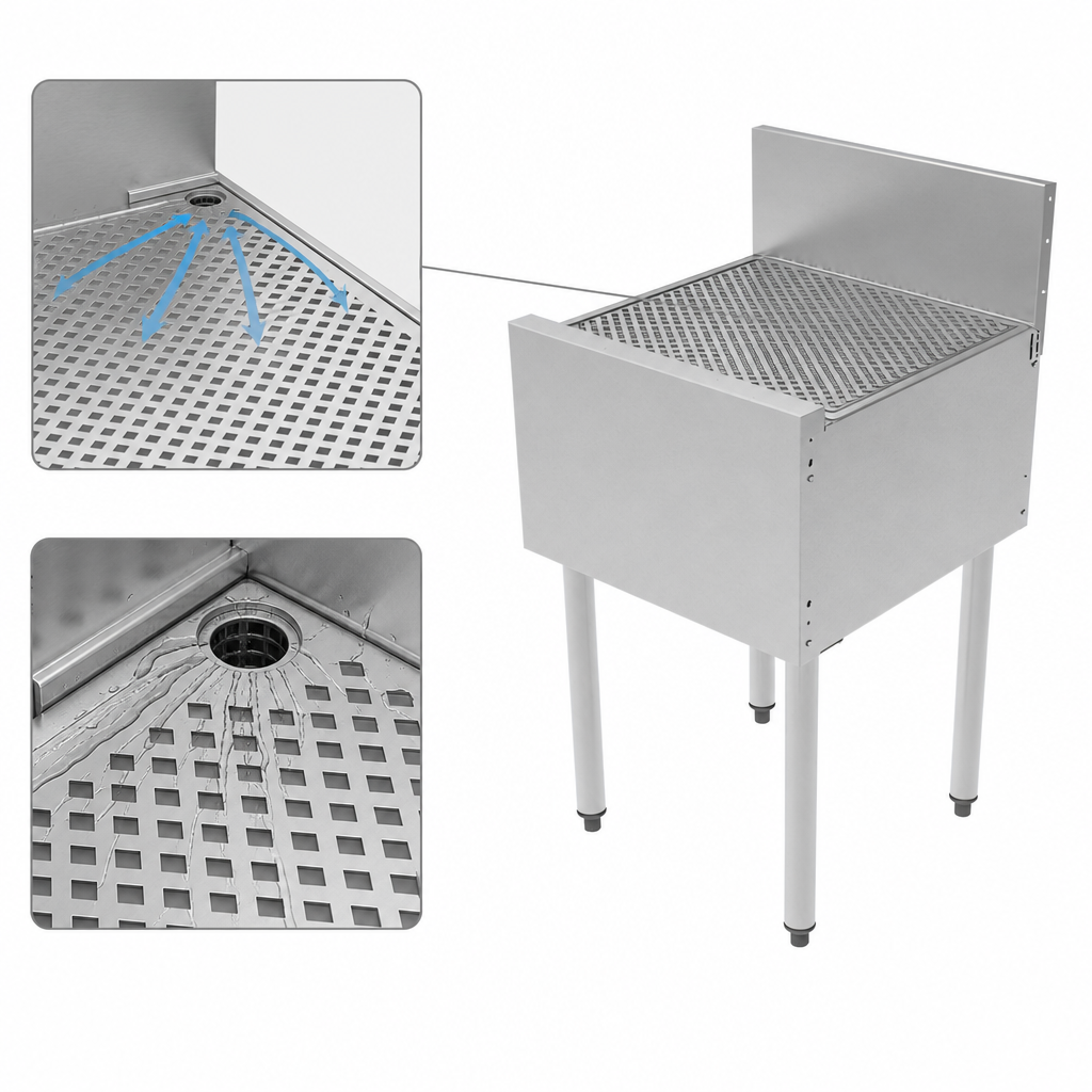 Pitched Drainboard Top