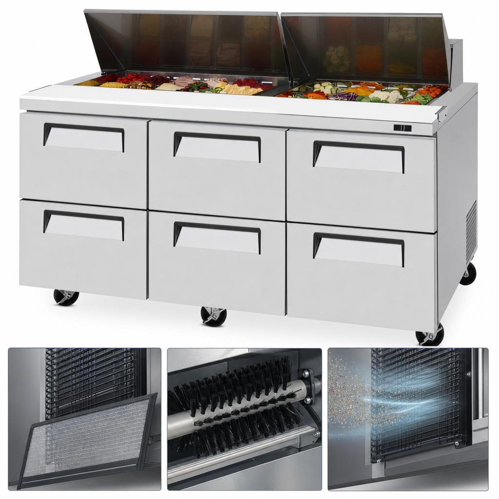 Self-Cleaning Condenser