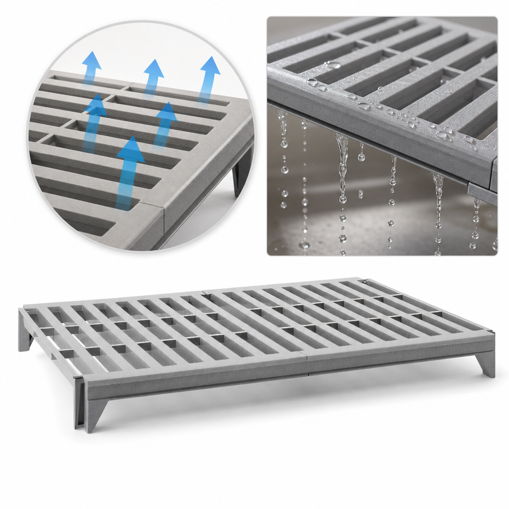 Vented Shelf Plates