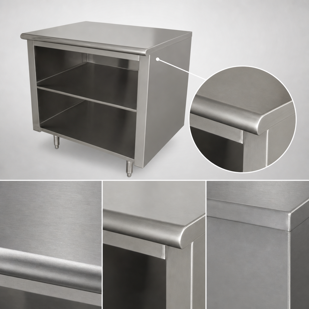 14 Gauge 304 Stainless Steel Top