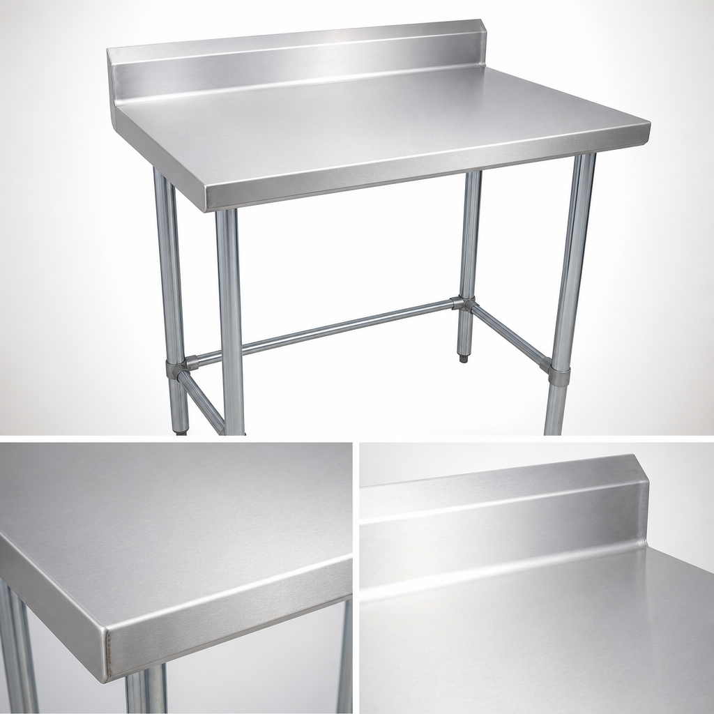 18-Gauge 430 Stainless Steel Top