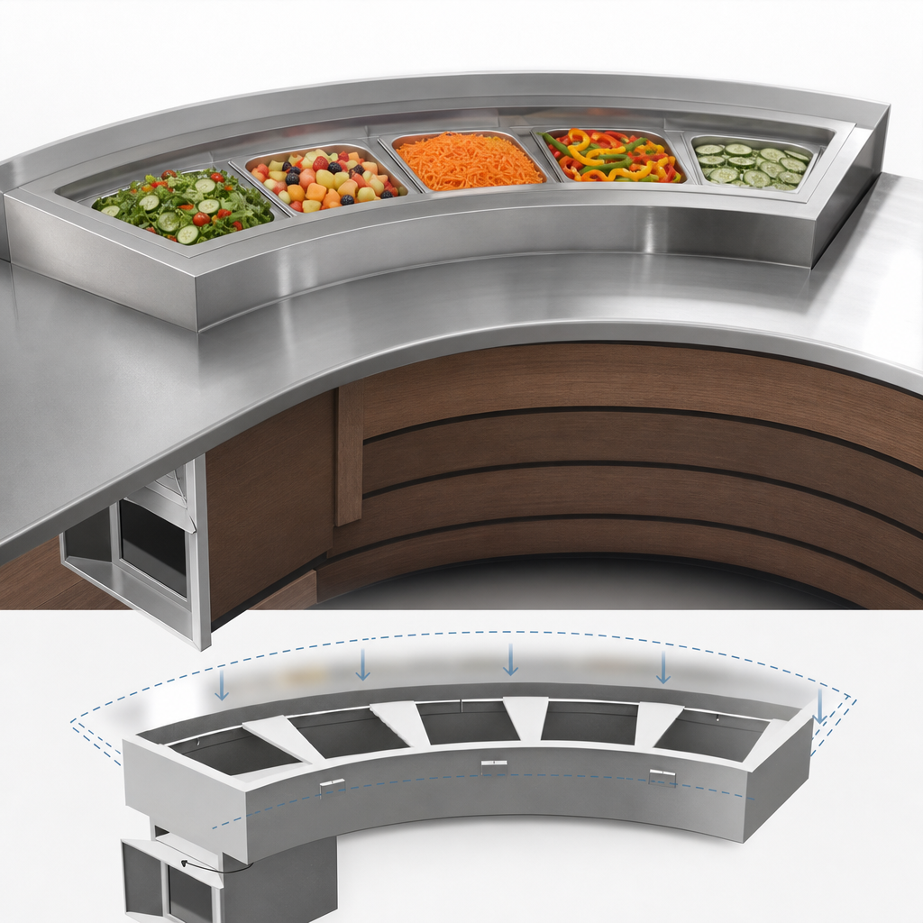 Curved Drop-In Design