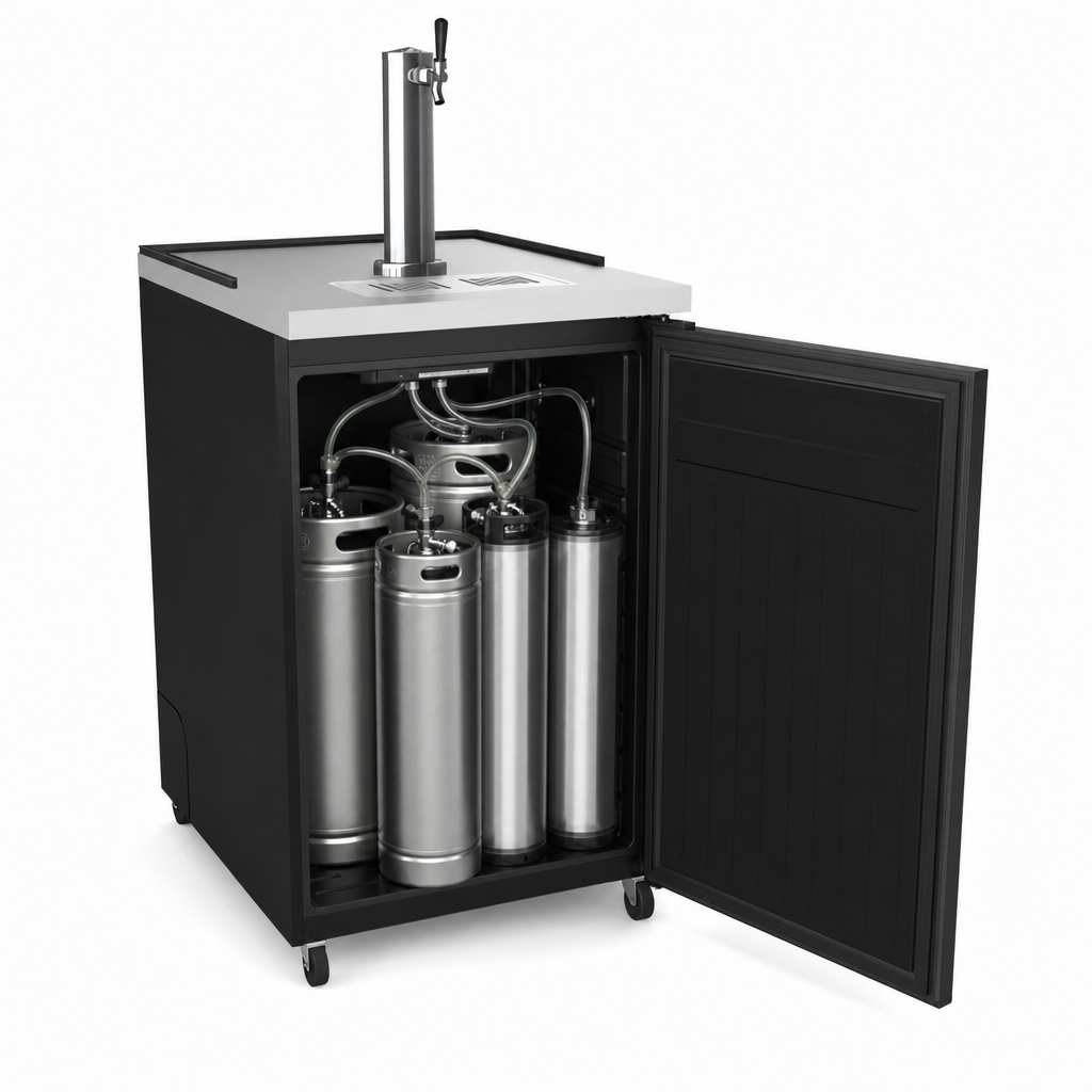 Multi-Keg Storage Capacity