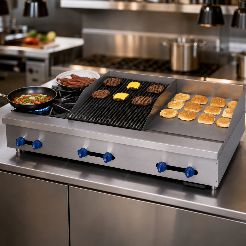 Combination Cooking Surface
