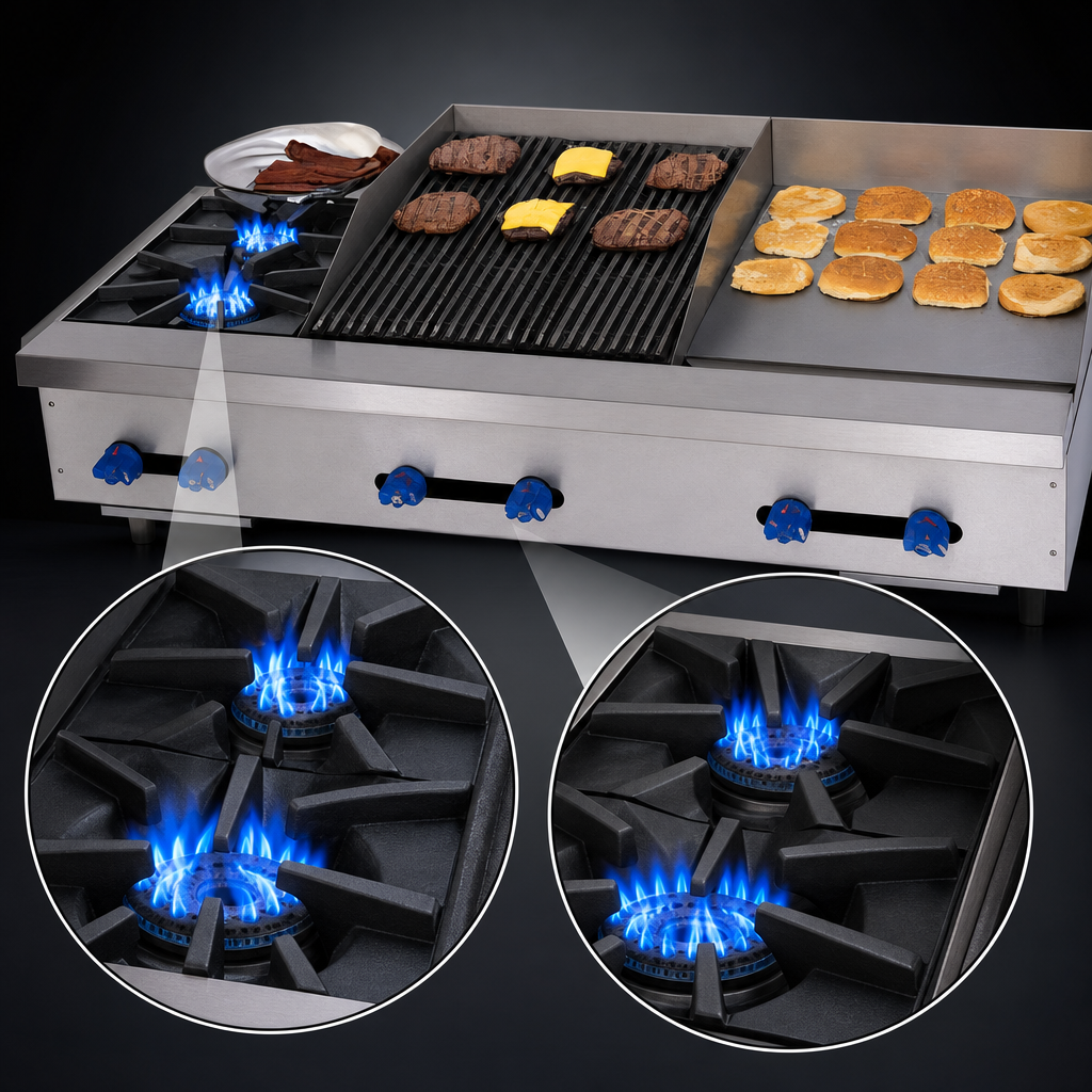 Dual Star Burners