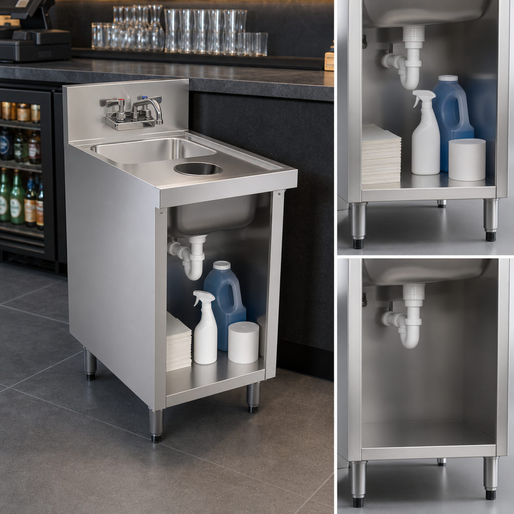 Open Front Cabinet Base