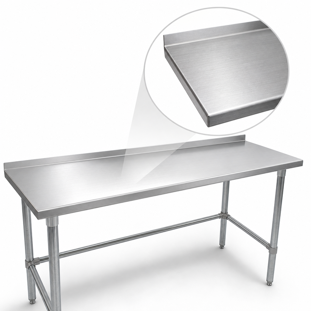 16-Gauge 300-Series Stainless Steel Top