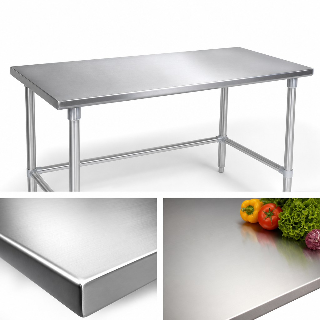 14-Gauge 300 Series Stainless Steel Top