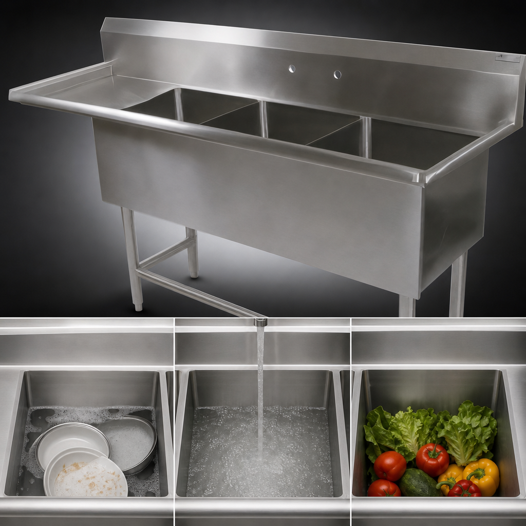 Three Large Compartments